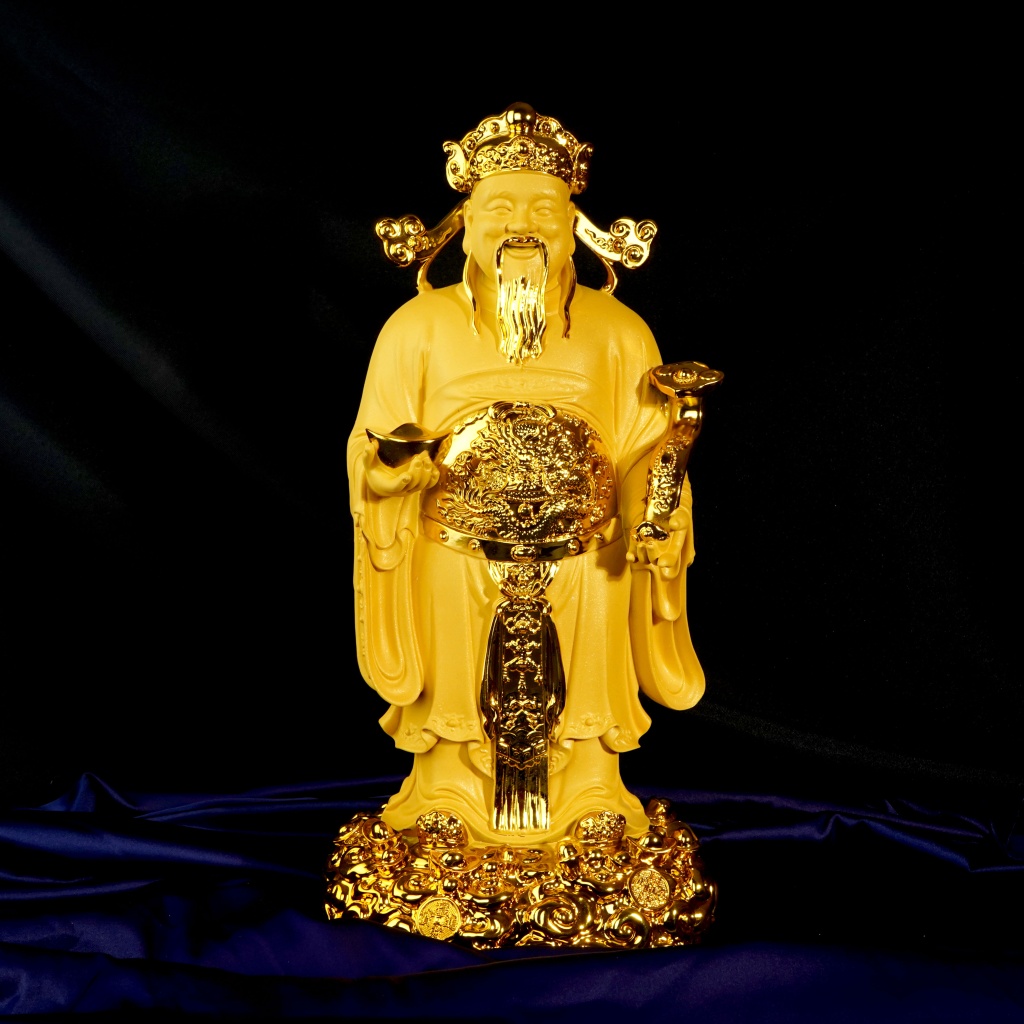 三星聚财/ 金沙福禄寿Fortune / Golden Sanded Three Auspicious